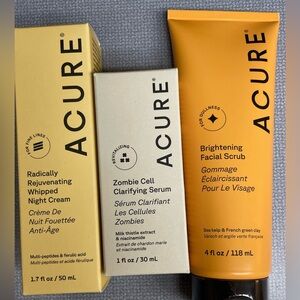 Acure beauty bundle NWT